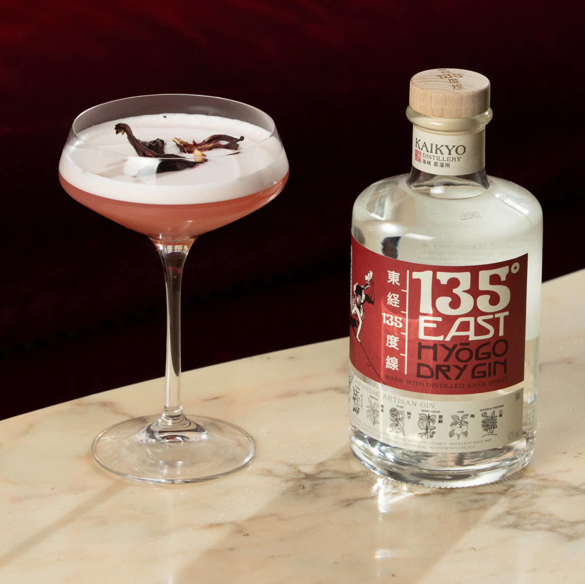 135° East | Japanese Gin Brand | Marussia Beverages