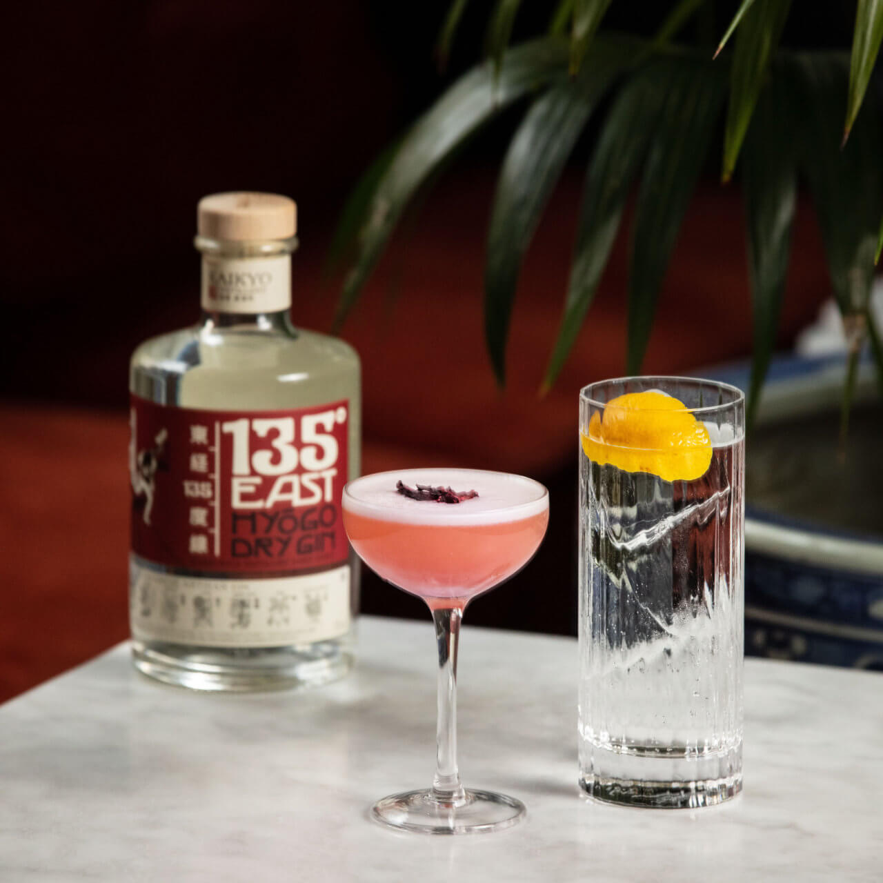 135° East Japanese Gin Brand Marussia Beverages