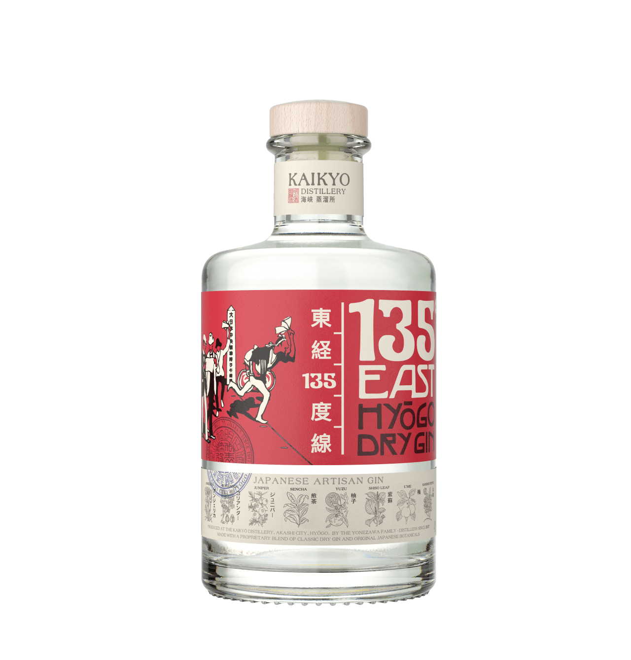 135° East Japanese Gin Brand Marussia Beverages