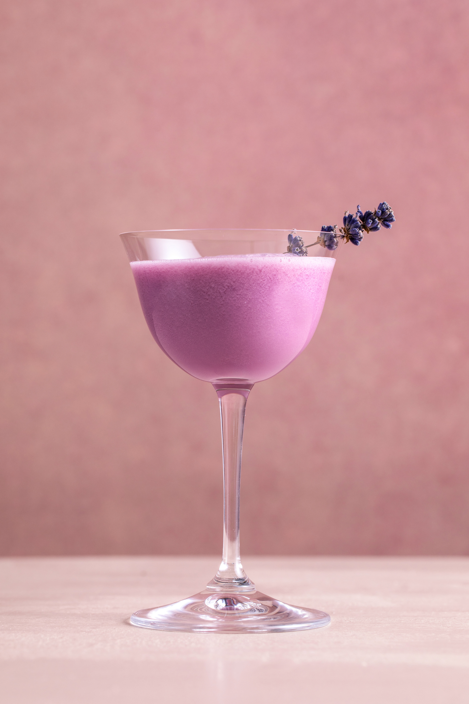 White La La Lavender Choctail